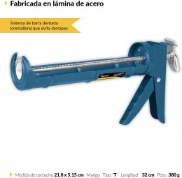 Pistola Calafateadora con Cremallera PICA-9 PETRUL4